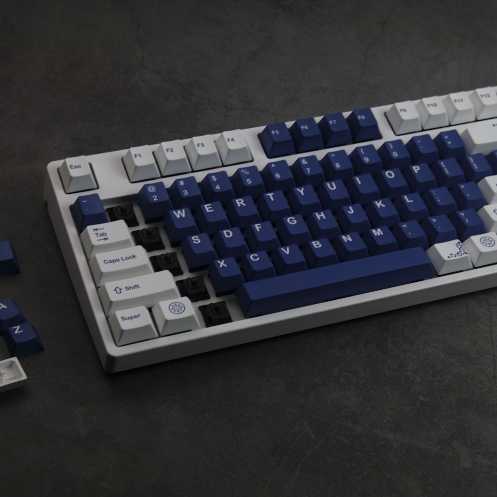 Keycaps GMK lazurite, 144 phím keycaps Cherry Profile DYE-SUB Cá nhân hóa GMK Keycaps cho bàn phím cơ