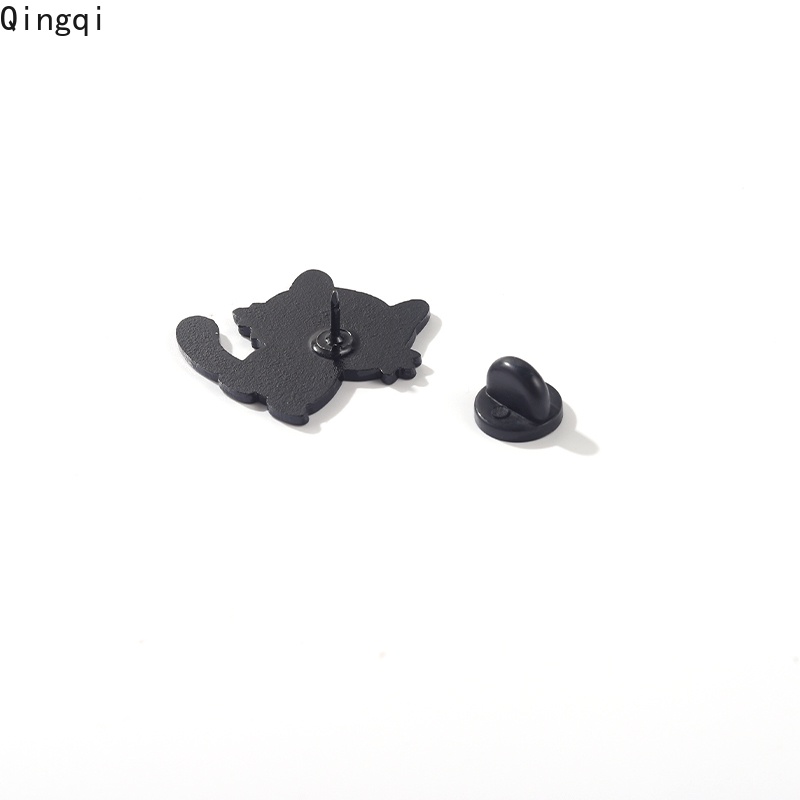 Ghim cài áo Miss Zoe hình chú mèo ăn cá dễ thương cho bé