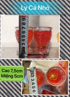 Đèn cầy ly - Ly Cá (hộp 3 hoặc 6 cặp)
