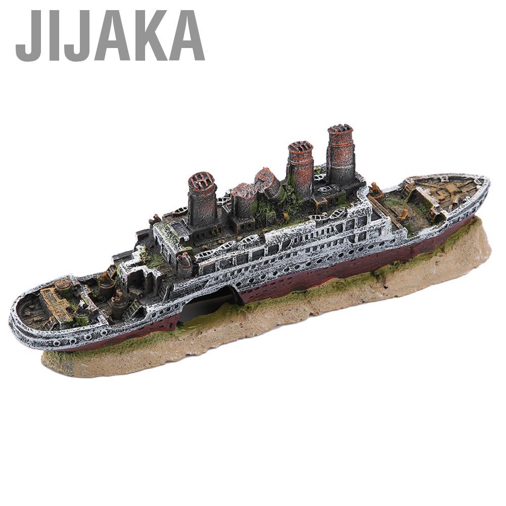 Titanic Lost Wrecked Boat Ship Aquarium Decoration Ornament wreck ornaments