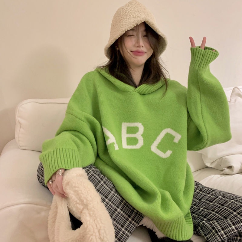 Áo sweater vải dày dễ phối đồ dùng mặc mùa thu đông dành cho nữ