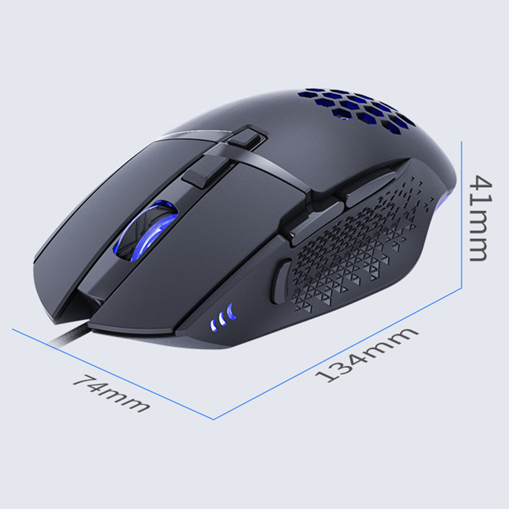 Chuột Gaming Mimice T90 Phát Sáng 8 Nút 7200dpi Cao Cấp