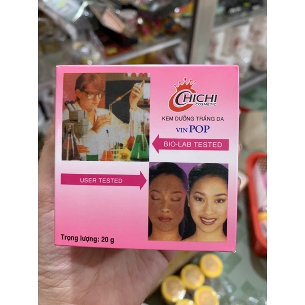 Kem POP dưỡng trắng da chi chi hủ 20g