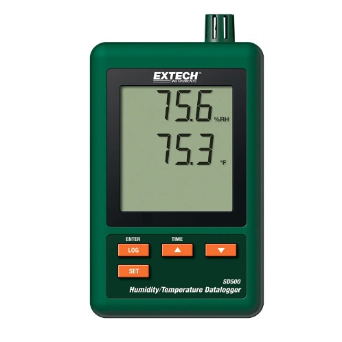 Máy ghi dữ liệu nhiệt độ và độ ẩm Extech SD500
