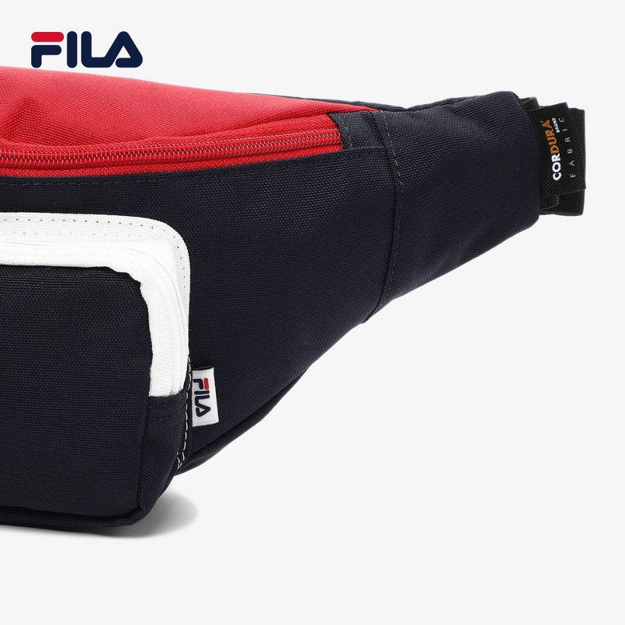Túi đeo hông unisex Fila Color Blocking - FS3BCD6351X-INA (37x15x4.5cm)