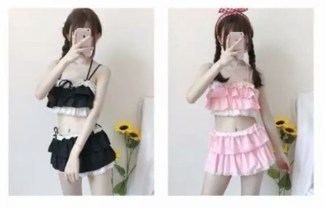 Đồ bơi Lolita 2 mảnh