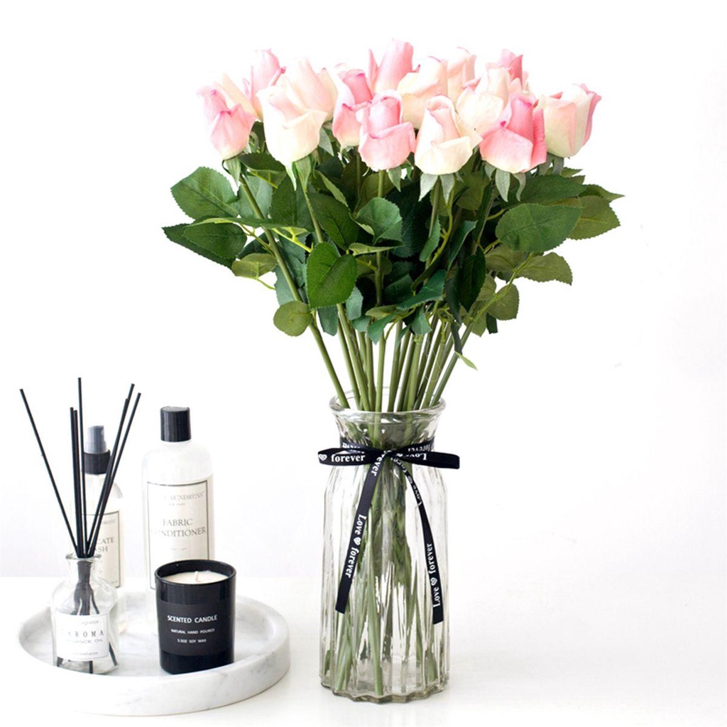 Vòng Hoa Nhân Tạo Lãng Mạn Trang Trí Nhà Cửa DIY