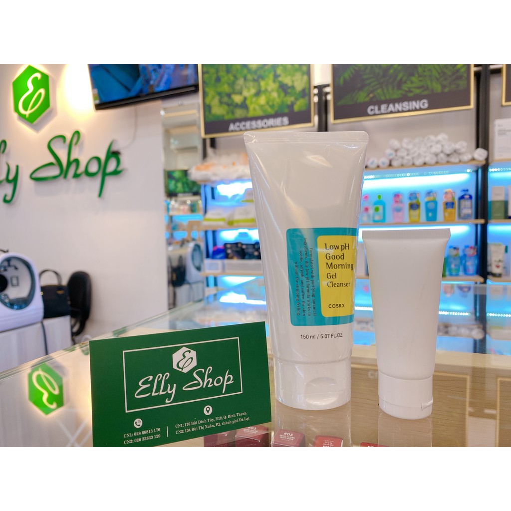 Nhập INCU16APR giảm 20K đơn 50K_ Sữa rửa mặt Cosrx Low pH Good Morning Gel Cleanser | BigBuy360 - bigbuy360.vn