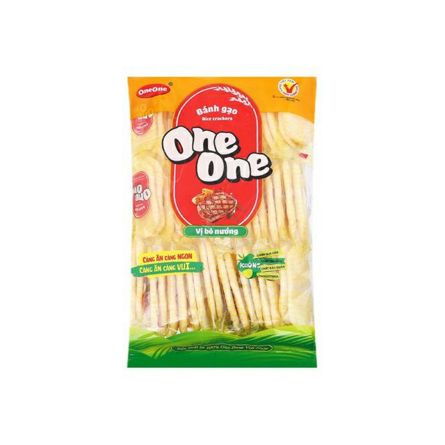 Bánh gạo one one vị bò nướng