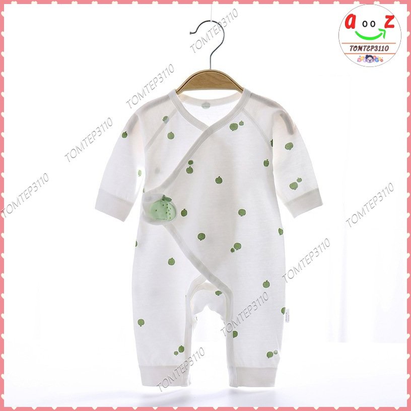 Body Dài Tay 100% Cotton Cho Bé Sơ Sinh Đến 10kg- Bộ Liền Thân Hoạ Tiết Trái Cây Đáng Yêu