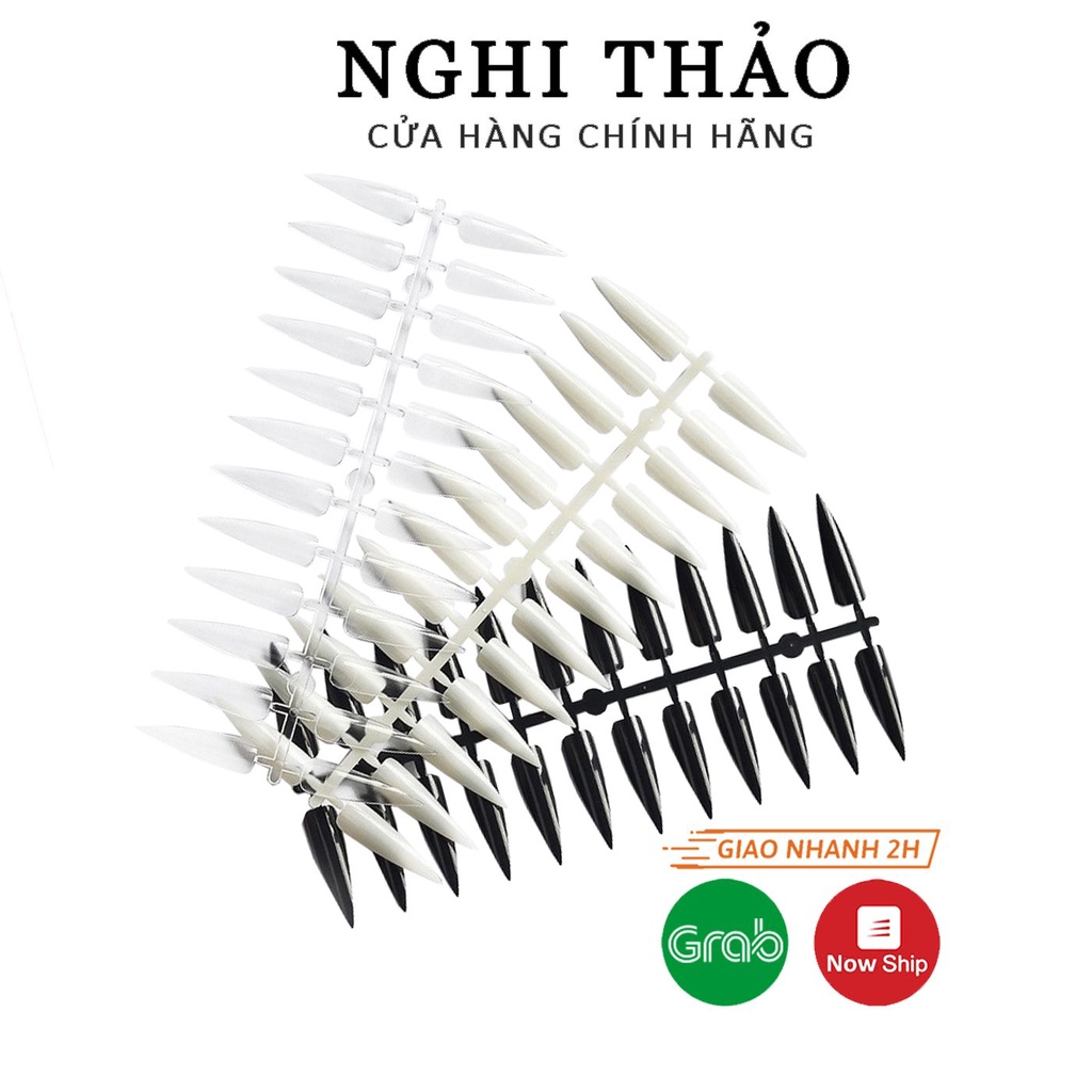 Móng bẻ nhọn LADURA set 240 móng