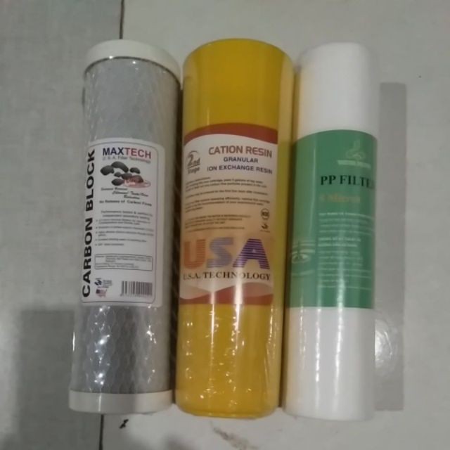 Lõi lọc nước 123 khử đá vôi