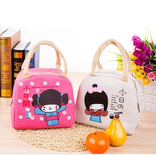 TÚI GIỮ NHIỆT CÔ GÁI NHẬT