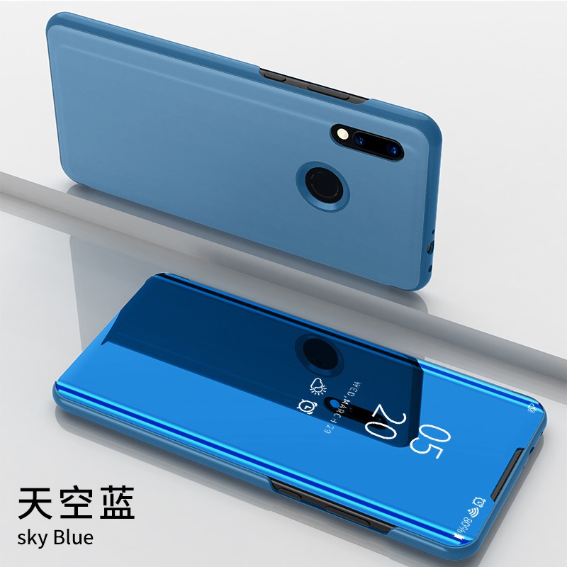 Bao điện thoại có gương & giá đỡ cho Xiaomi Redmi Note 5/6/7 (pro)/Redmi S2/7