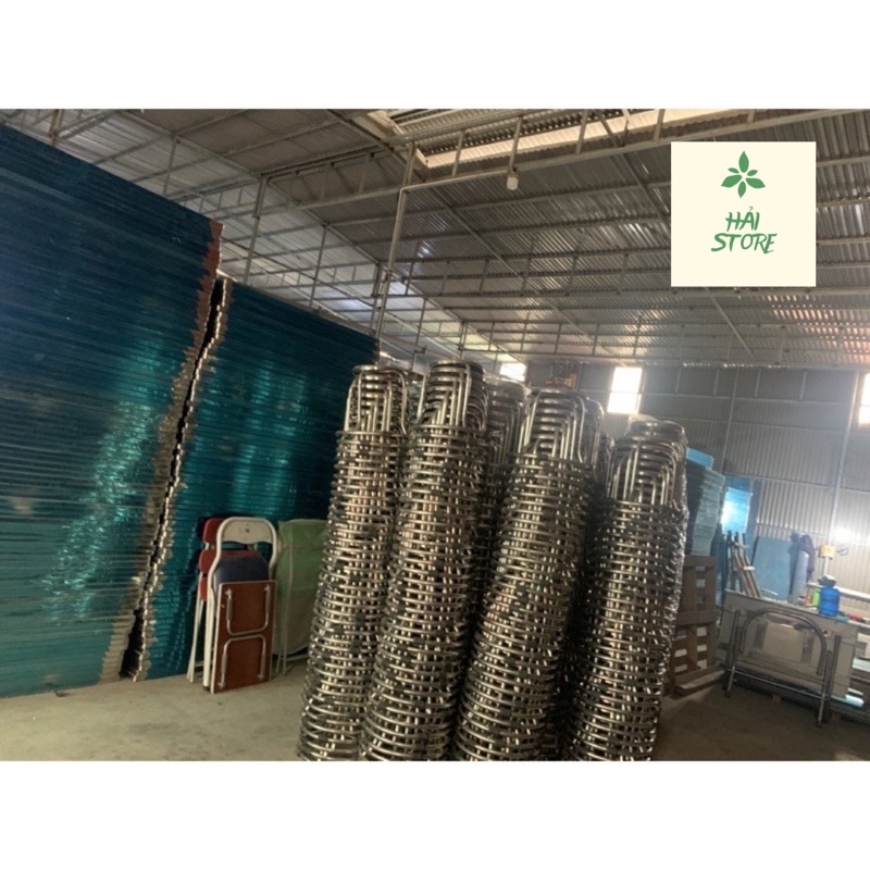 Bàn inox chữ nhật