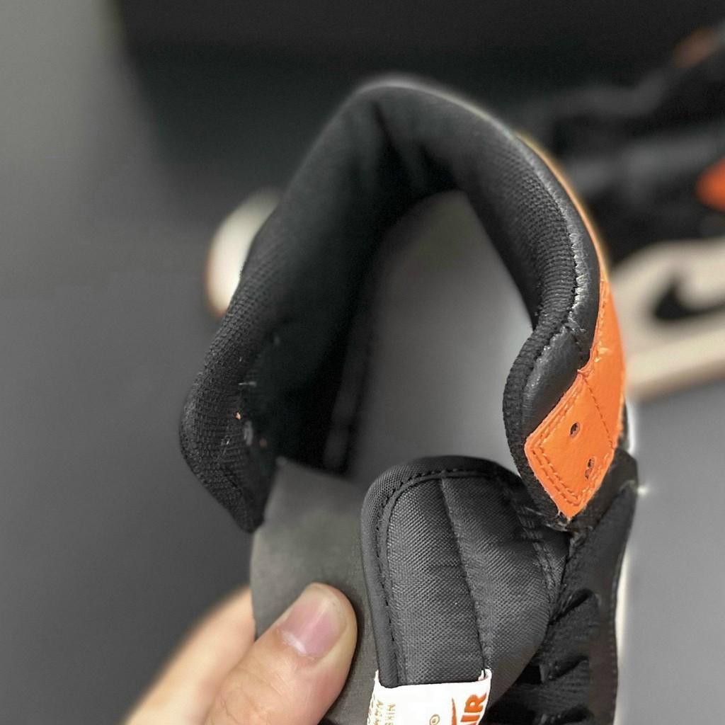 Giày Sneaker Jd High Cam Giày Thể Thao Nam Nữ Cao Cổ Full Phụ Kiện