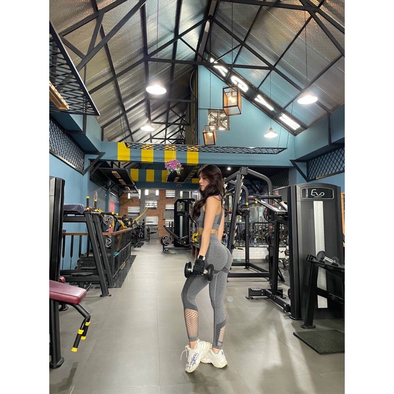 Set dệt Mitao lưới gym,thể thao,yoga