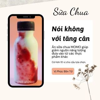 Sữa chua yaourt trái cây MOMO vị nhiều vị ngon không cưỡng lại