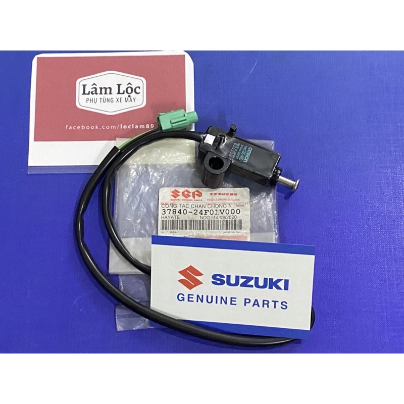 Cảm biến đá chống tắt máy công tắc chống nghiêng hayate impulse suzuki chính hãng