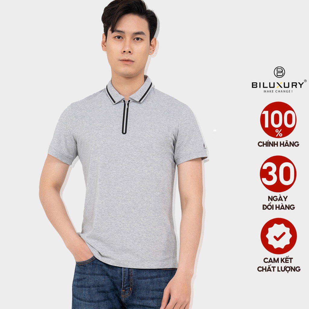 Áo polo nam cổ bẻ Biman by Biluxury thun co giãn 4 chiều form chuẩn vừa người thoải mái vận động