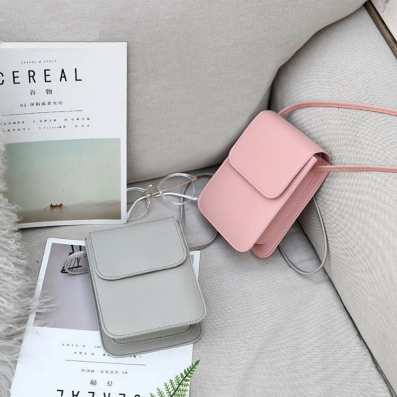 Túi Đeo Chéo mini Màu Trơn Đơn Giản Đa Năng Thời Trang Chất Lượng Cao Hợp Xu Hướng Mới Và Tinh Tế
