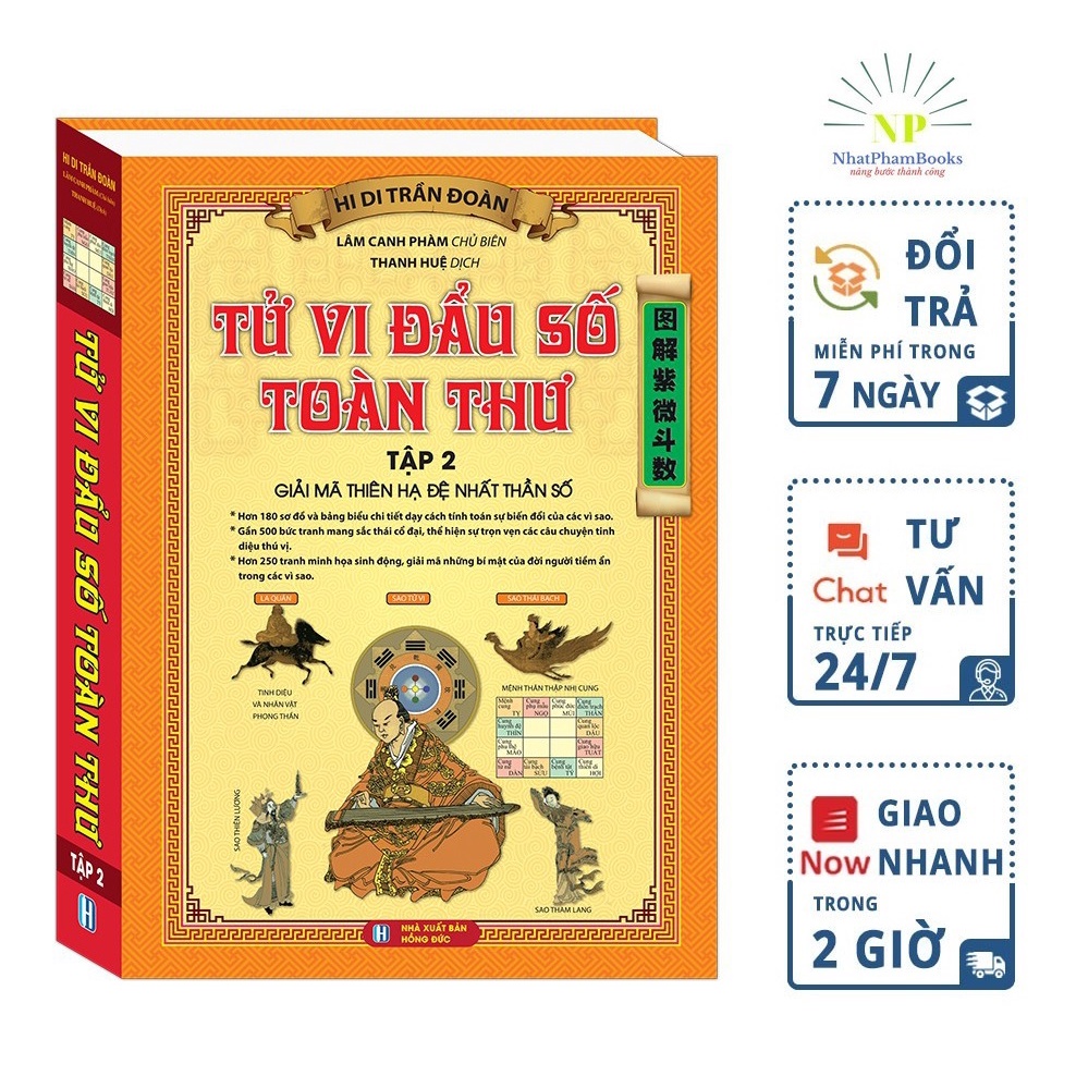 Sách - Tử vi đầu số toàn thư - tập 2 Kèm Quà tặng