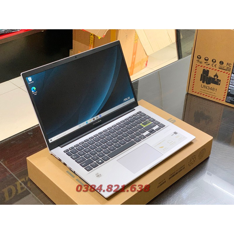 Laptop Asus Vivobook X413JA-211VBWB Core i3-1005G1/ Ram 4GB/ 128GB SSD/ 14 FHD/ Win10/ White