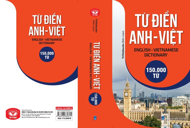 Sách - Từ Điển Anh - Việt 150.000 Từ