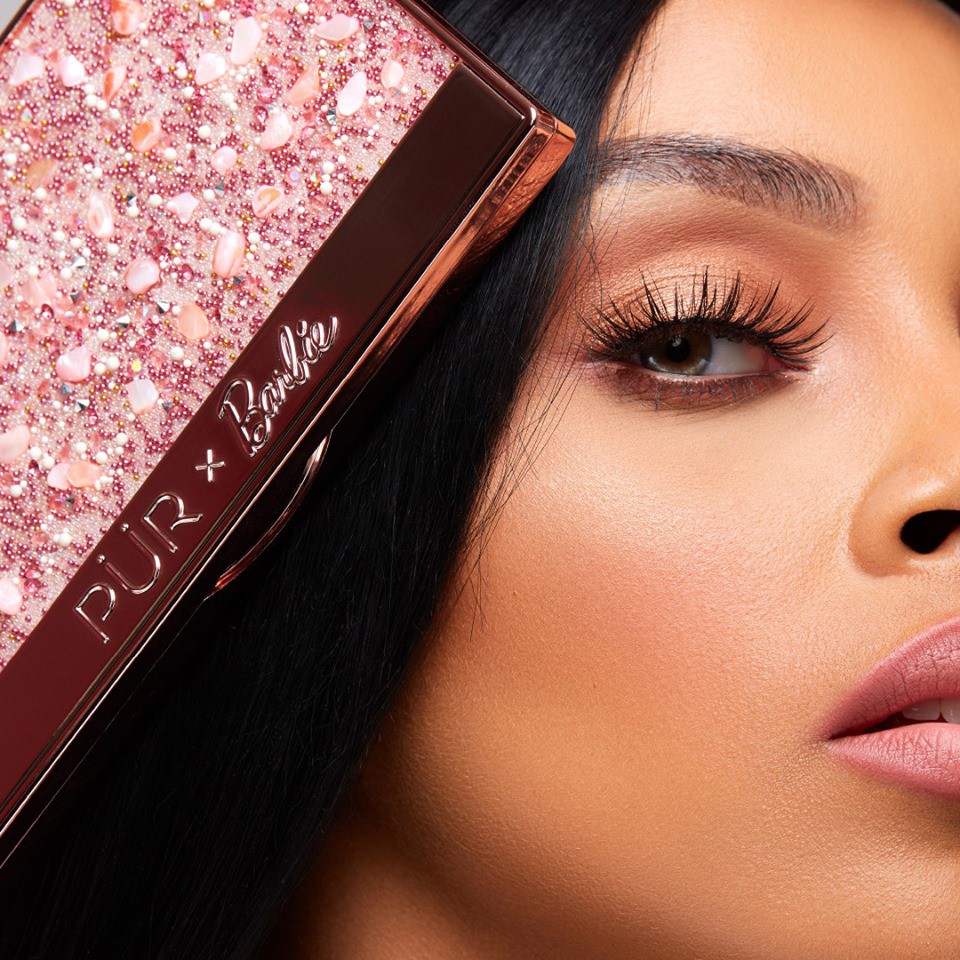 BẢNG PHẤN BẮT SÁNG PUR X BARBIE DREAM GLOW SIGNATURE HIGHLIGHTER PALETTE NHẬP KHẨU CHÍNH HÃNG - 4589
