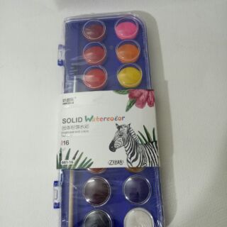 Màu nước khô dạng nén Solid Watercolor