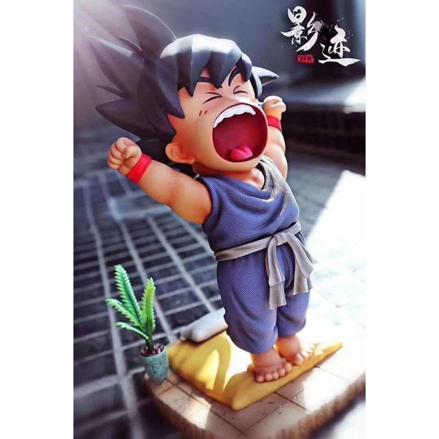 Mô Hình Nhân Vật Goku Vươn Vai 16cm Siêu Dễ Thương - Mô Hình Dragon Balls