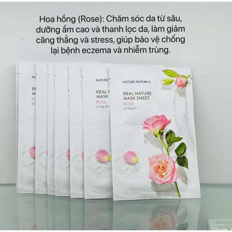 Mặt nạ trắng da Nature Republic mix ngẫu nhiên