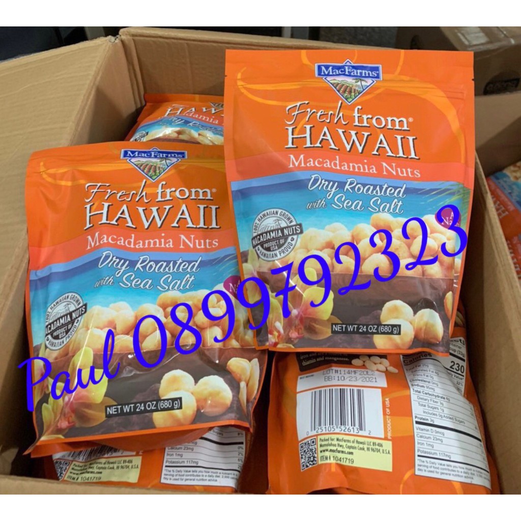 Hạt maca Fresh from Hawaii 680g