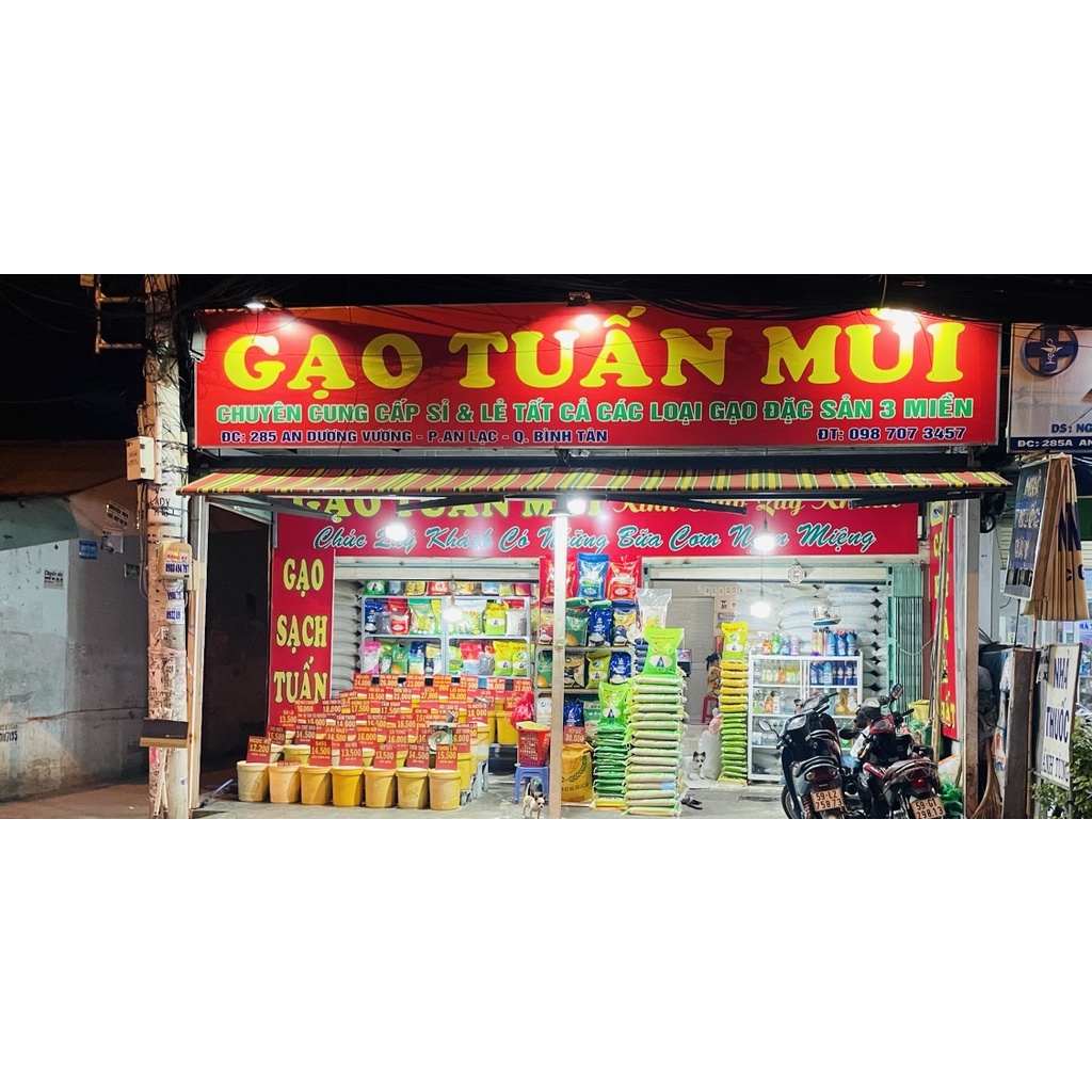 Gạo Nếp Cẩm Ông Thọ Dẻo Thơm (Túi 1ký )