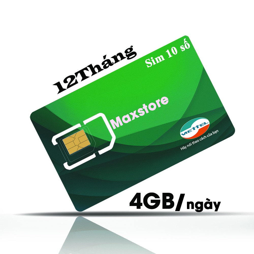 Sim 4G Viettel V120N 4GB/ngày (120GB/tháng) + 50 Phút gọi ngoại mạng + Miễn phí Gọi nội mạng chỉ với 120k/tháng