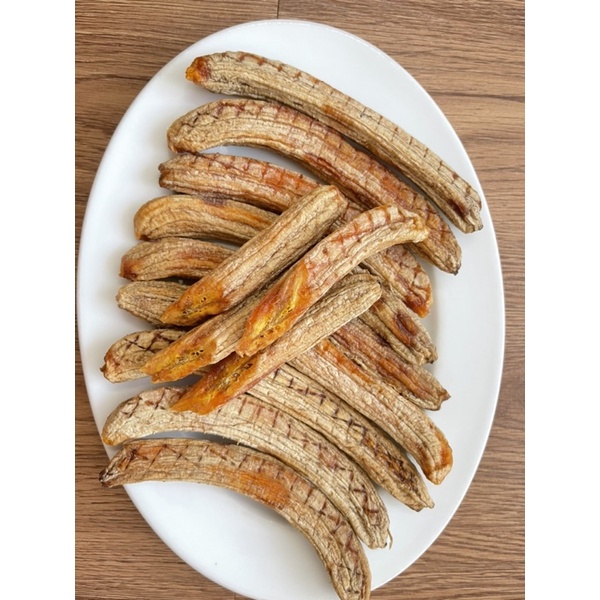 Chuối Sấy Dẻo THƠM Nguyên chất 100% 300g Không chất Bảo Quản