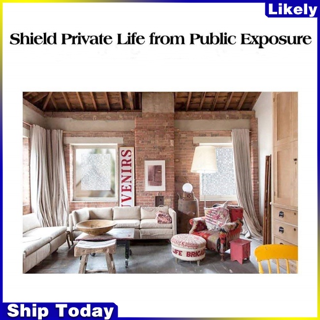 Phim dán cửa sổ 3D chống tia UV chống dính tiện dụng