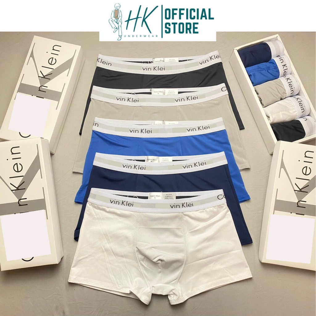 Quần Lót Nam Boxer Co Dãn CKT-01, Quần Sịp Nam Boxer Thun Lạnh.
