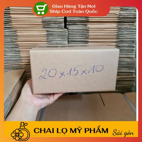 [SIÊU RẺ] [20x15x10] Thùng Hộp Carton Đóng Gói Hàng , phụ kiện du lịch