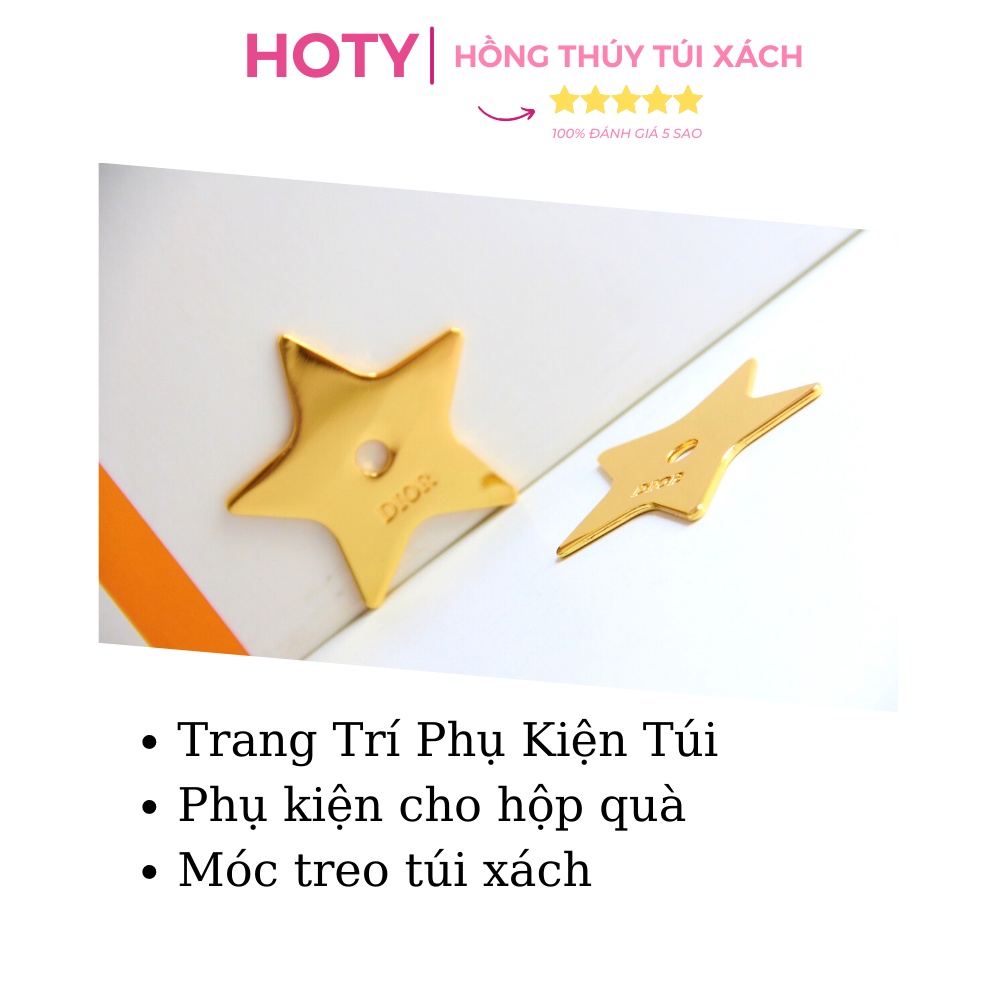 1 Charm Ngôi Sao Di or vàng nguyên bản kim loại
