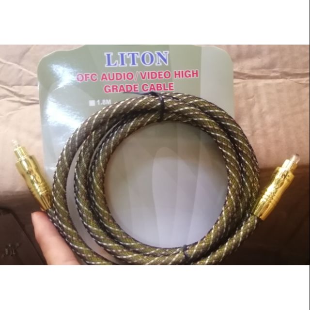 Dây Optical liton đầu jack mạ vàng