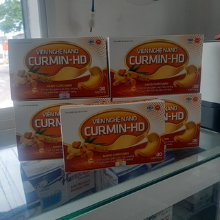 Viên nghệ nano CURMIN -HD Hỗ trợ làm giảm các triệu chứng của viêm loét dạ dày, tá tràng