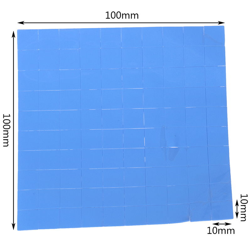 Set 100 Miếng Tản Nhiệt Cho Cpu 10x10 X 0.5mm