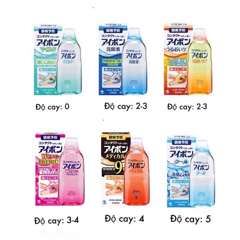Nước rửa mắt Eyebon Kobayashi Nhật Bản