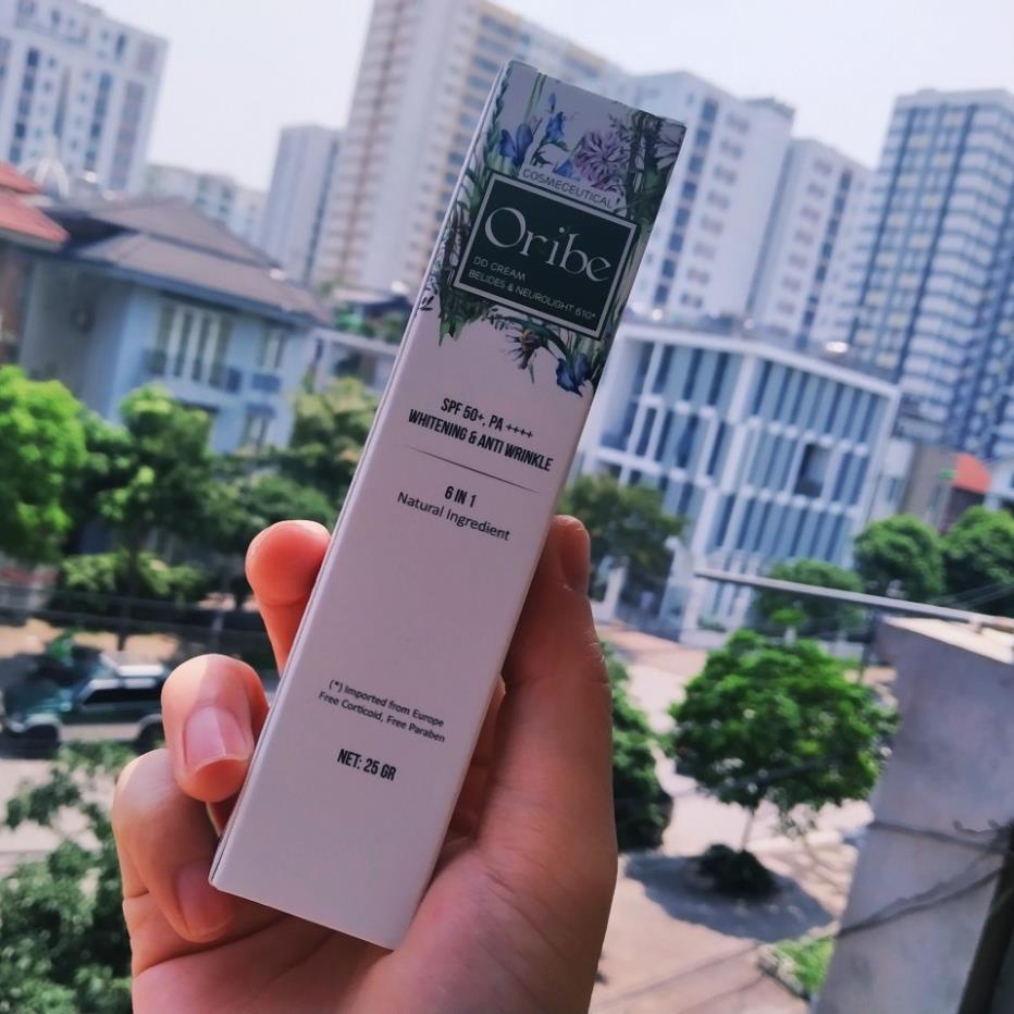 Kem nền DD Cream Oribe 6 in 1 – Tạo lớp nền trong suốt, giúp da trắng sáng (Tuýp 25g)