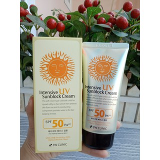 Kem Chống Nắng 3W Clinic (70ml)