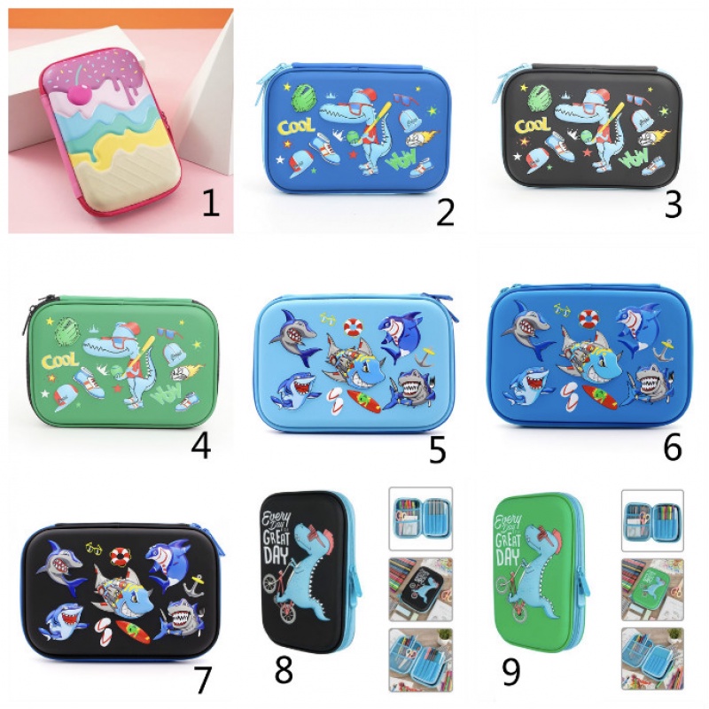 Hộp đựng bút 3D họa tiết đáng yêu