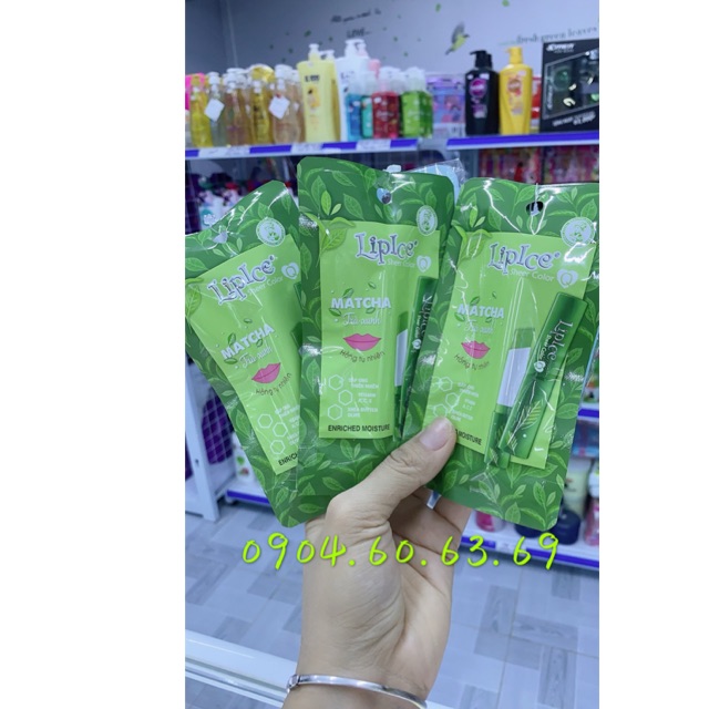 Son Dưỡng Môi Lipice Matcha Trà Xanh