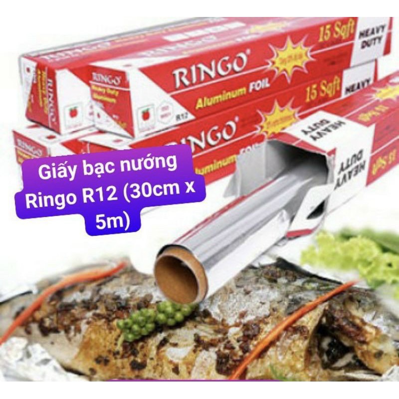 Giấy bạc nướng Ringo R12 (30cm x 5m) chính hãng, RF1210