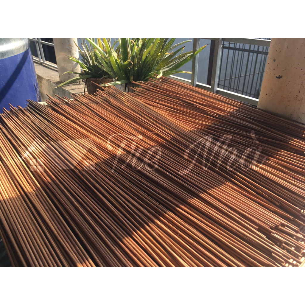 Tăm tre nâu 1.8/2.5/3.0mm, dài 50cm - bó 100G